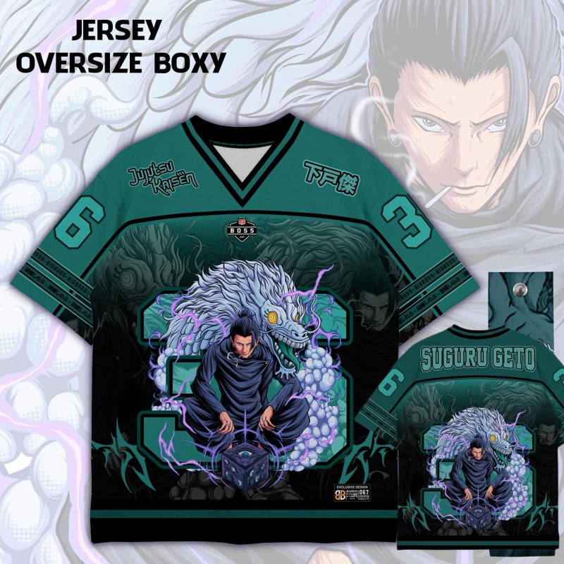 Anime Merchandise Women - เสื้อยืดพิมพ์ลายอนิเมะ Jujutsu Kaisen Choso สำหรับผู้ชายและผู้หญิง สไตล์ลำลอง