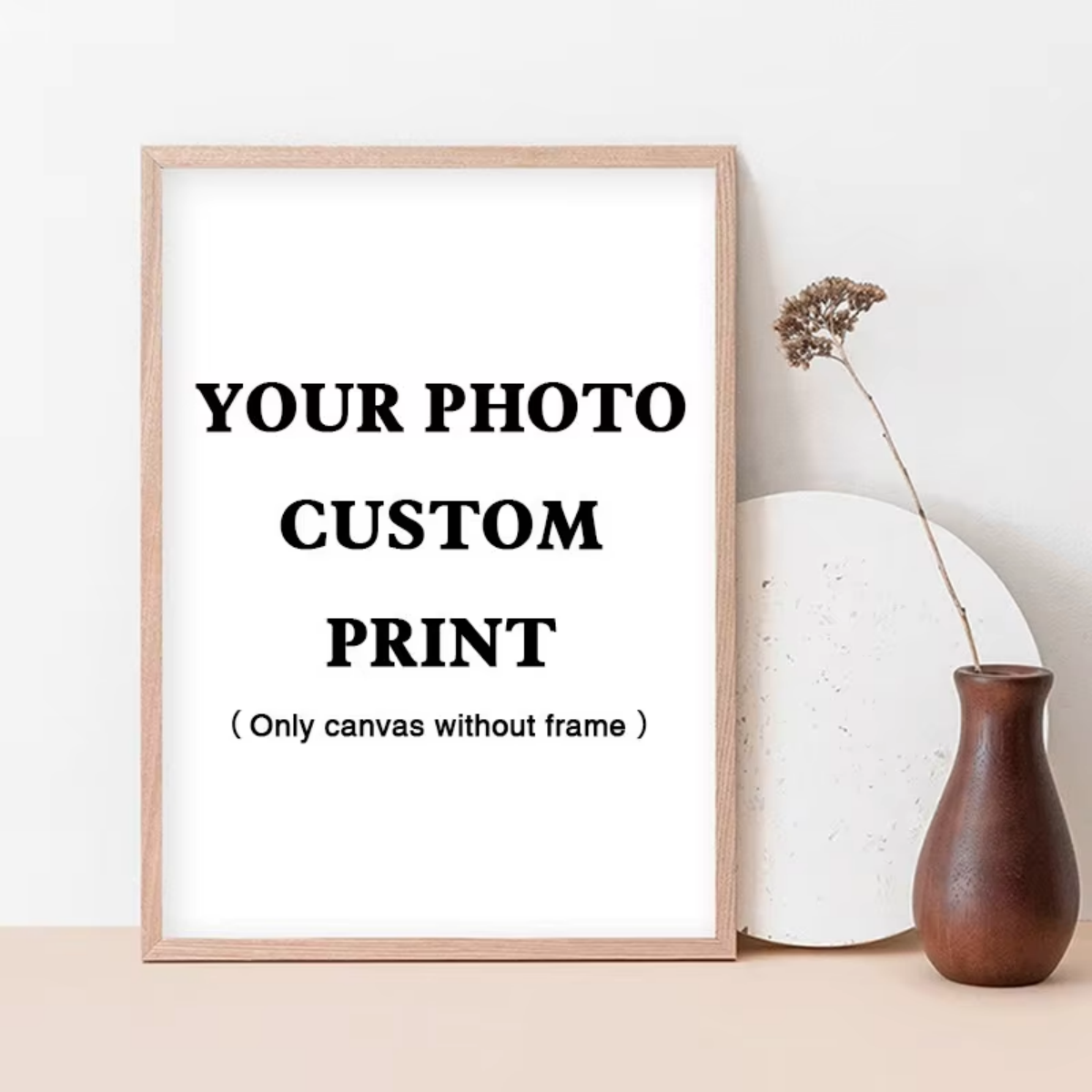 Anime Poster Print - ส่วนบุคคลที่กำหนดเองพิมพ์ผ้าใบภาพโปสเตอร์ที่กำหนดเองสำหรับชีวิตครอบครัวสัตว์เลี้ยงอะนิเมะวันเกิดงานแต่งงานทิวทัศน์ตกแต่งบ้านของขวัญ