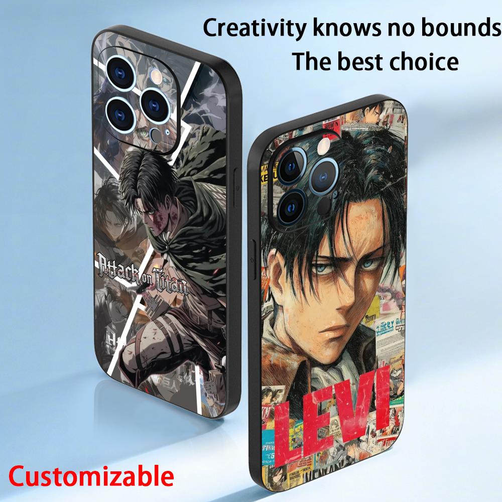 Phone Case Anime - เคสโทรศัพท์ลายอนิเมะเท่ๆ ของลีวาย แอคเคอร์แมน สำหรับ iPhone 17