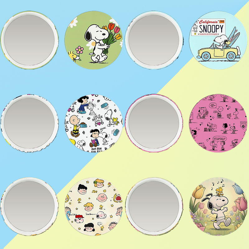 เข็มกลัดสนูปปี้แบบใหม่ กระจกเง - Anime Merchandise Women บทวิจารณ์และราคา