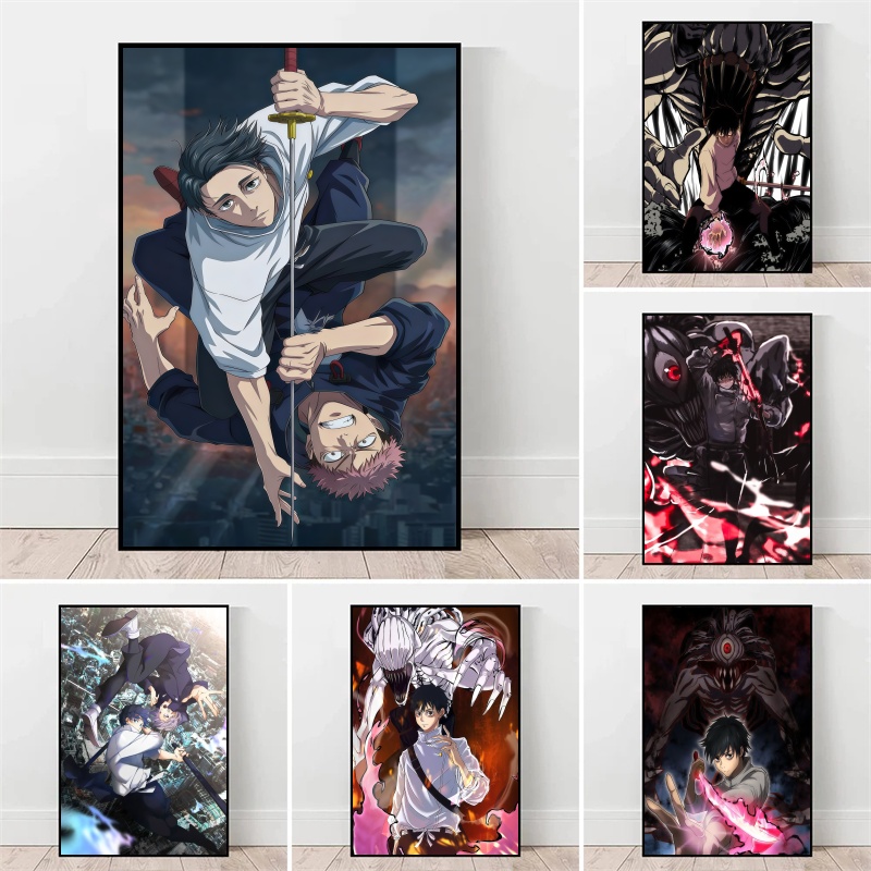 จูจุสึไคเซ็น ยูตะ โอคค็อตสึ&เม - Anime Poster Print บทวิจารณ์และราคา