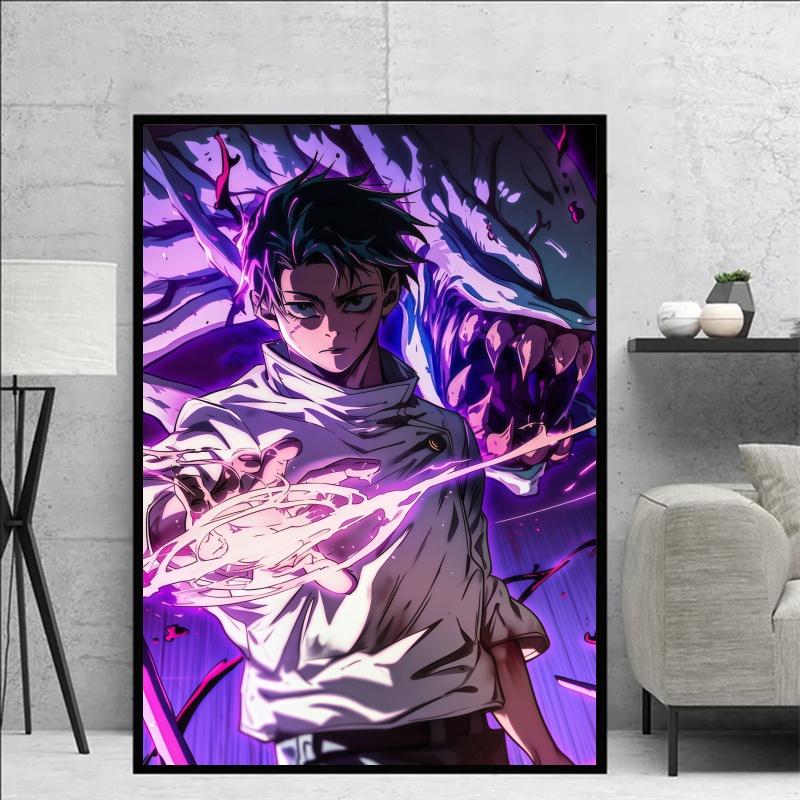 จูจุสึไคเซ็น ยูตะ โอคค็อตสึ&เม - Anime Poster Print บทวิจารณ์และราคา